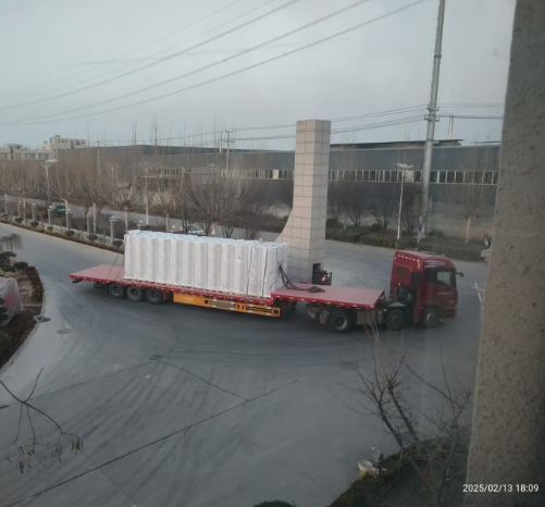 thermal paper jumbo rolls for Malaysian customer start delivery